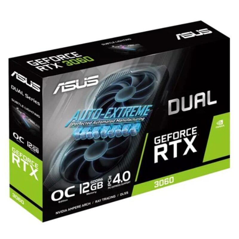 کارت گرافیک گیمینگ ASUS DUAL GeForce RTX- 3060 – 12GB